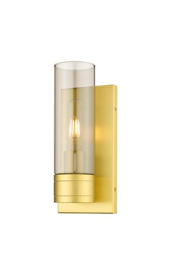 Downtown Urban One Light Wall Sconce in Satin Gold (405|617-1W-SG-G617-8SM)
