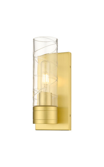 Downtown Urban One Light Wall Sconce in Satin Gold (405|617-1W-SG-G617-8DE)