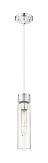 Downtown Urban One Light Mini Pendant in Polished Chrome (405|617-1S-PC-G617-11CL)