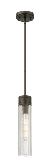 Downtown Urban One Light Mini Pendant in Oil Rubbed Bronze (405|617-1S-OB-G617-11SCL)