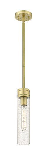 Downtown Urban One Light Mini Pendant in Antique Brass (405|617-1S-AB-G617-11SDY)