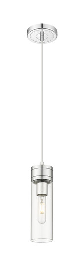 Downtown Urban One Light Mini Pendant in Polished Chrome (405|617-1P-PC-G617-8CL)