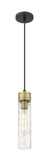 Downtown Urban One Light Mini Pendant in Black Antique Brass (405|617-1P-BAB-G617-11DE)