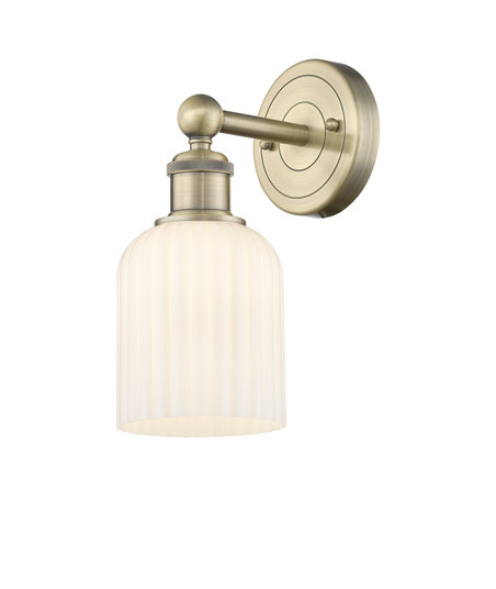 Edison One Light Wall Sconce in Antique Brass (405|616-1W-AB-G559-5GWH)