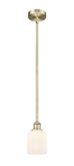 Edison One Light Mini Pendant in Antique Brass (405|616-1S-AB-G559-5GWH)