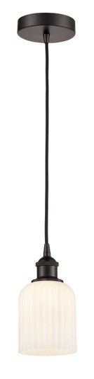 Edison One Light Mini Pendant in Oil Rubbed Bronze (405|616-1P-OB-G559-5GWH)