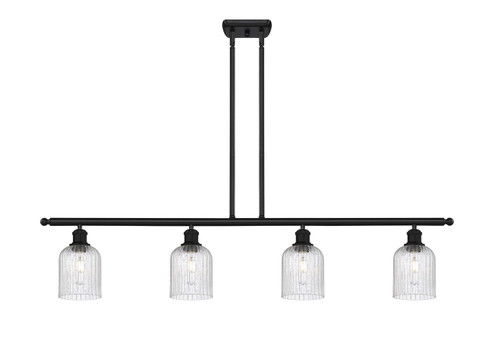 Ballston Four Light Island Pendant in Matte Black (405|516-4I-BK-G559-5SDY)