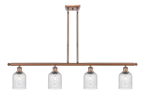 Ballston Four Light Island Pendant in Antique Copper (405|516-4I-AC-G559-5SDY)