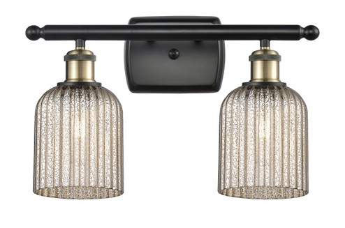 Ballston Two Light Bath Vanity in Black Antique Brass (405|516-2W-BAB-G559-5ME)