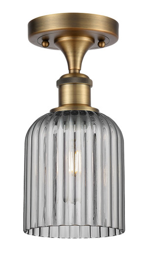 Ballston One Light Semi-Flush Mount in Brushed Brass (405|516-1C-BB-G559-5SM)