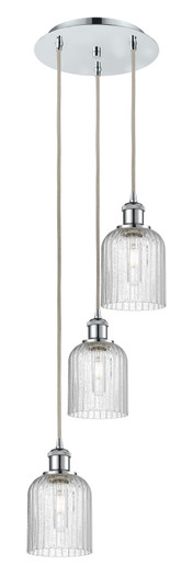 Ballston Three Light Pendant in Polished Chrome (405|113B-3P-PC-G559-5SDY)