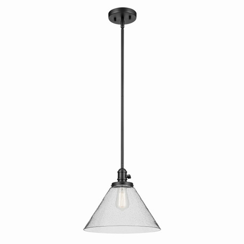 Avery One Light Pendant in Black (12|43905BK)