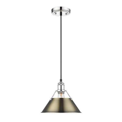 Orwell One Light Pendant in Chrome (62|3306-M CH-AB)