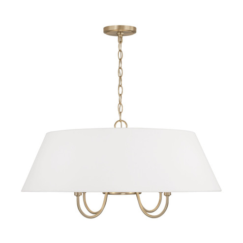 Julia Four Light Pendant in Matte Brass (65|352741MA)