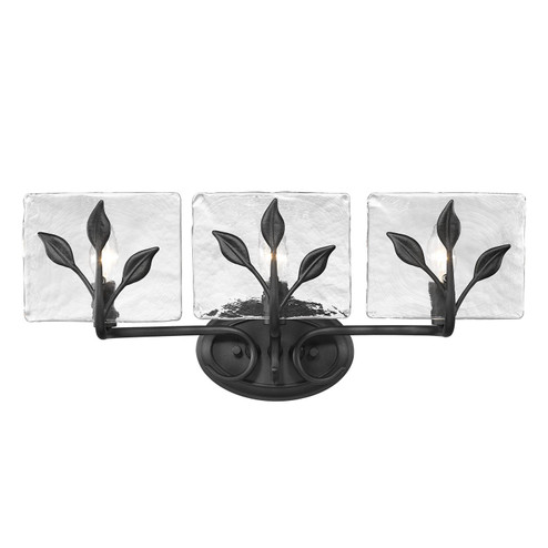 Calla Three Light Bath Vanity in Natural Black (62|3160-BA3 NB-HWG)