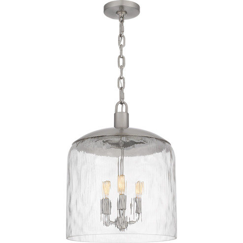 Quoizel Pendant Three Light Pendant in Brushed Nickel (10|QP6205BN)