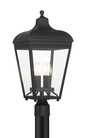 Marquee Four Light Outdoor Post Lantern in Sand Coal (7|72486-66-C)