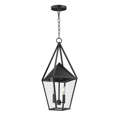 Bavaria Two Light Outdoor Pendant in Black (16|3168CLBK) Bavaria Two Light Outdoor Pendant in Black (16|3168CLBK)