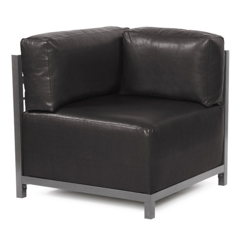 The Avanti Axis Replacement Slipcover for Corner Chair in Black (204|921-194)