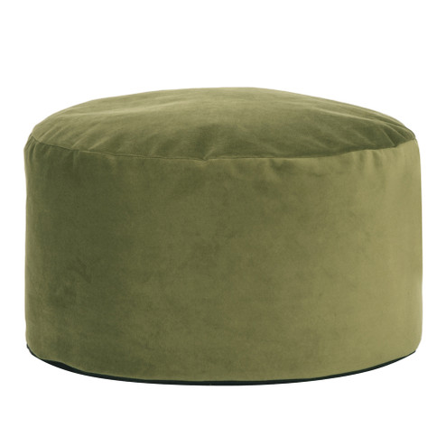 The Bella Pouf Ottoman With Cover in Green (204|871-221)