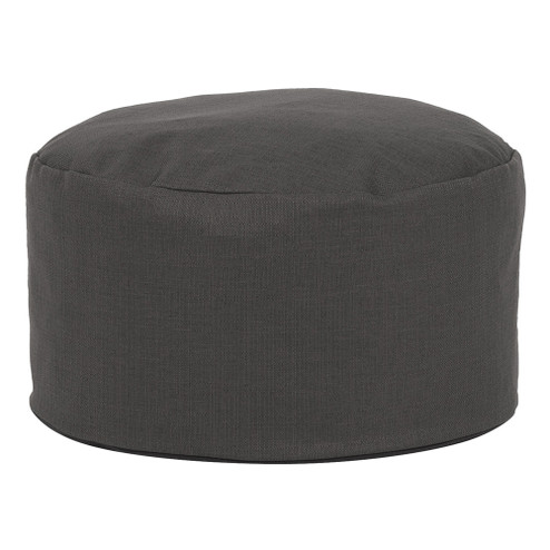 The Sterling Pouf Ottoman With Cover in Gray (204|871-201)
