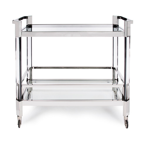 Bar Cart Bar Cart in Silver (204|58025)