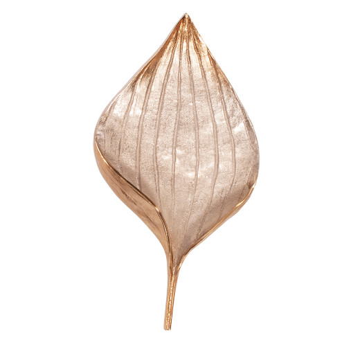 The Champagne Leaf Wall Decor in Pink (204|51312)