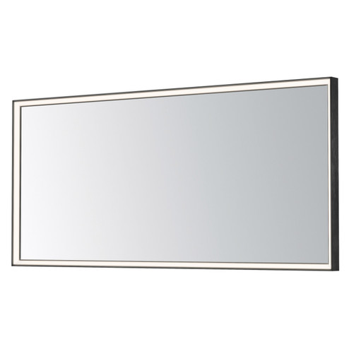 Bevel LED Mirror in Brushed Black (86|E42064-BBK)