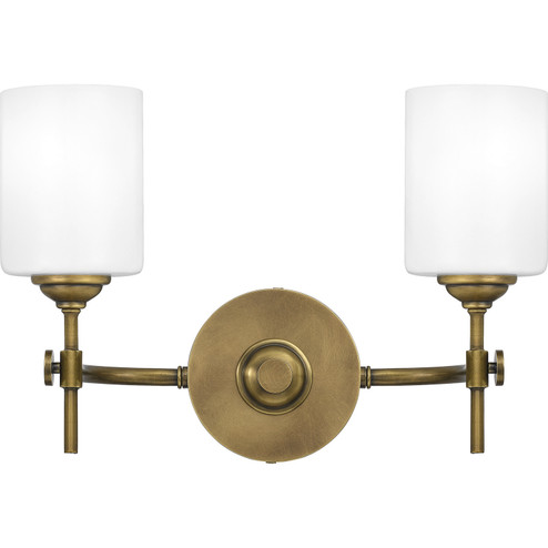 Aria Two Light Bath in Weathered Brass (10|ARI8615WS) Aria Two Light Bath in Weathered Brass (10|ARI8615WS)