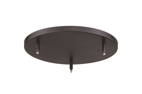 Multi Point Canopy Three Light Ceiling Plate in Bronze (224|CP1803-BRZ)