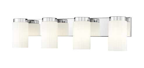 Burk Four Light Vanity in Chrome (224|746-4V-CH)