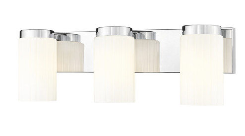Burk Three Light Vanity in Chrome (224|746-3V-CH)