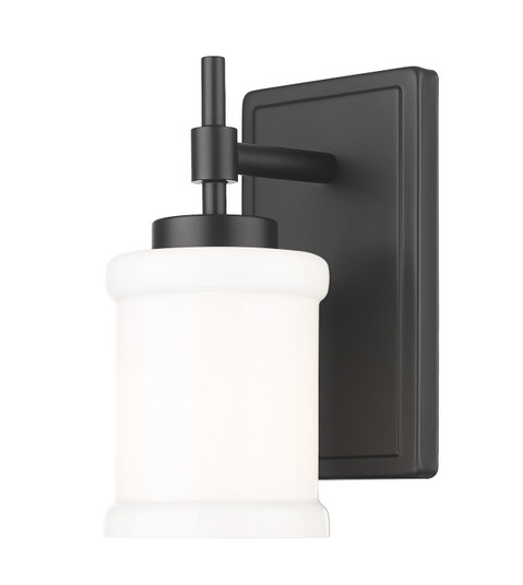 Cadoc One Light Wall Sconce in Matte Black (224|622-1S-MB) Cadoc One Light Wall Sconce in Matte Black (224|622-1S-MB)