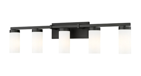 Danica Five Light Vanity in Matte Black (224|3044-5V-MB)