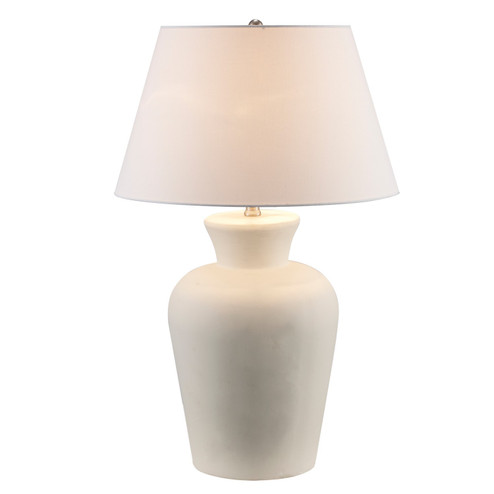 Clarisse One Light Table Lamp in White (110|RTL-9180 WH)