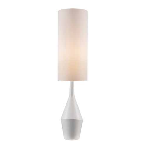 Clive One Light Floor Lamp in White (110|RTL-9171 WH)