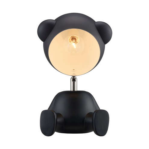 Teddy One Light Bear Lamp in Black (110|RTL-9141 BK)