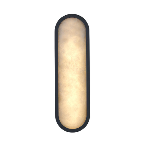 Minerva LED Wall Sconce in Black (110|LED-22650 BK)
