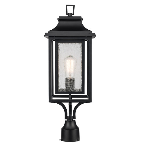 Bosque One Light Outdoor Post Mount in Black (110|51693 BK)