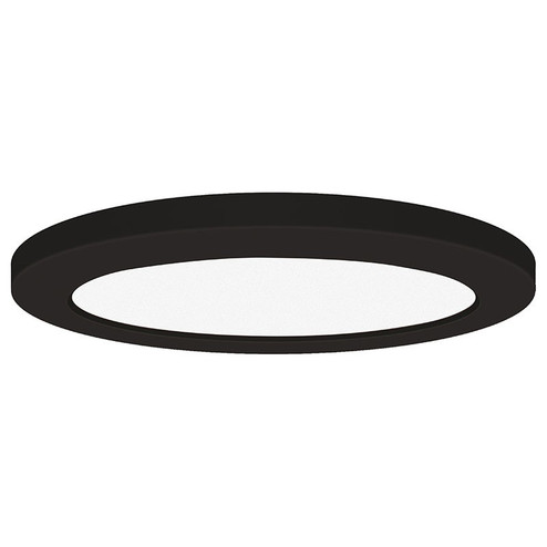 Slim LED Flush Mount in Black (18|20882LEDD-BL/ACR)