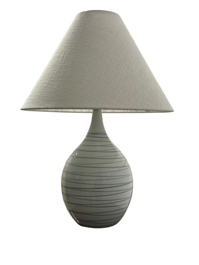Scatchard One Light Table Lamp in Pearl Blue (30|GS300-PL)
