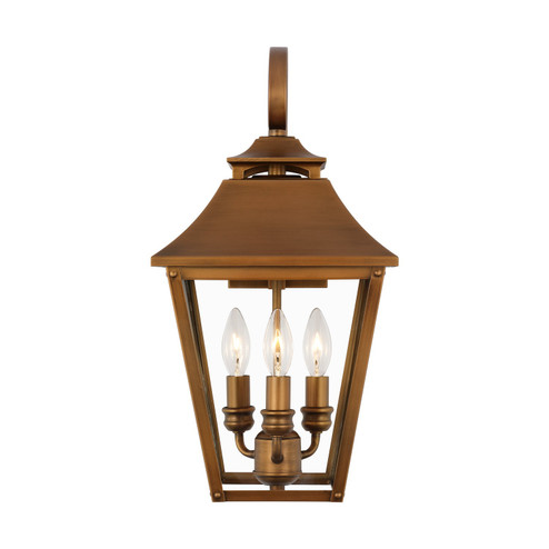 Galena Three Light Wall Lantern in Natural Copper (454|OL14403NCP)