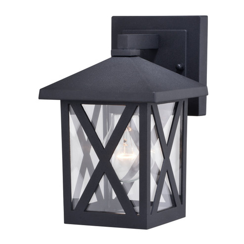 Rockford One Light Outdoor Wall Mount in Textured Black (63|T0744)