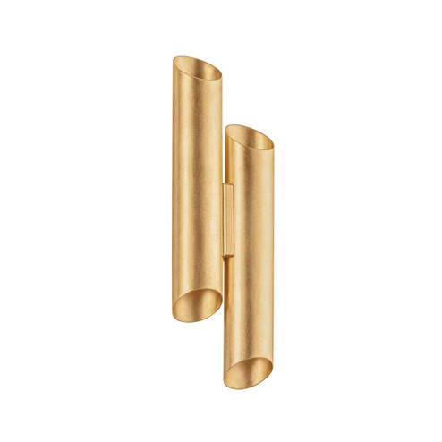 Rylane LED Wall Sconce in Vintage Gold Leaf (70|1522-VGL)