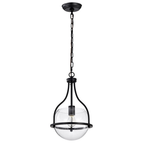Amado One Light Pendant in Matte Black (72|60-7817)