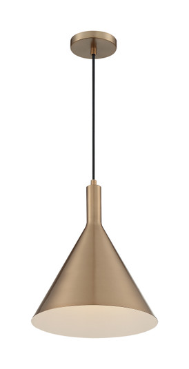 Lightcap One Light Pendant in Burnished Brass (72|60-7118)