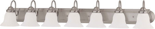 Ballerina Seven Light Vanity in Brushed Nickel (72|60-3283) Ballerina Seven Light Vanity in Brushed Nickel (72|60-3283)