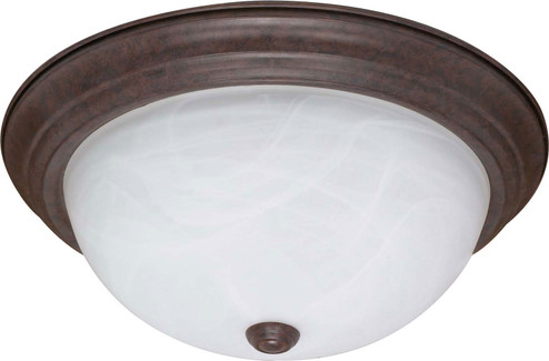 Flush Mounts Old Bronze Three Light Flush Mount in Old Bronze (72|60-207)