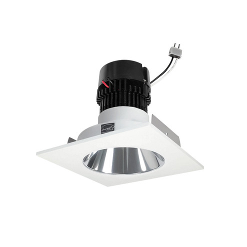 LED Retrofit Reflector in Clear / Matte Powder White (167|NPRLV-4SNDC27XCMPW)