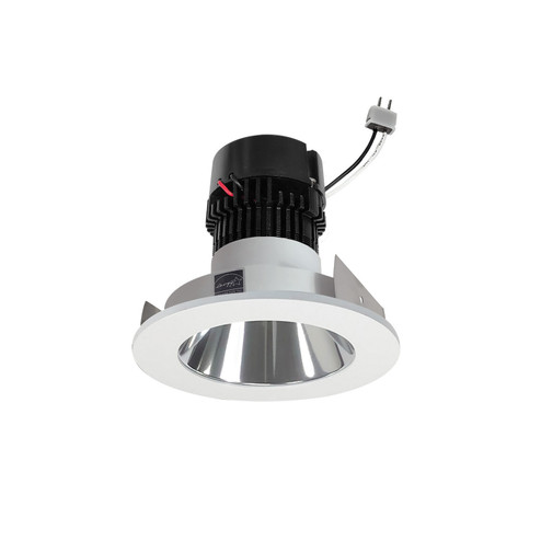 LED Retrofit Reflector in Clear / Matte Powder White (167|NPRLV-4RNDC35XCMPW)